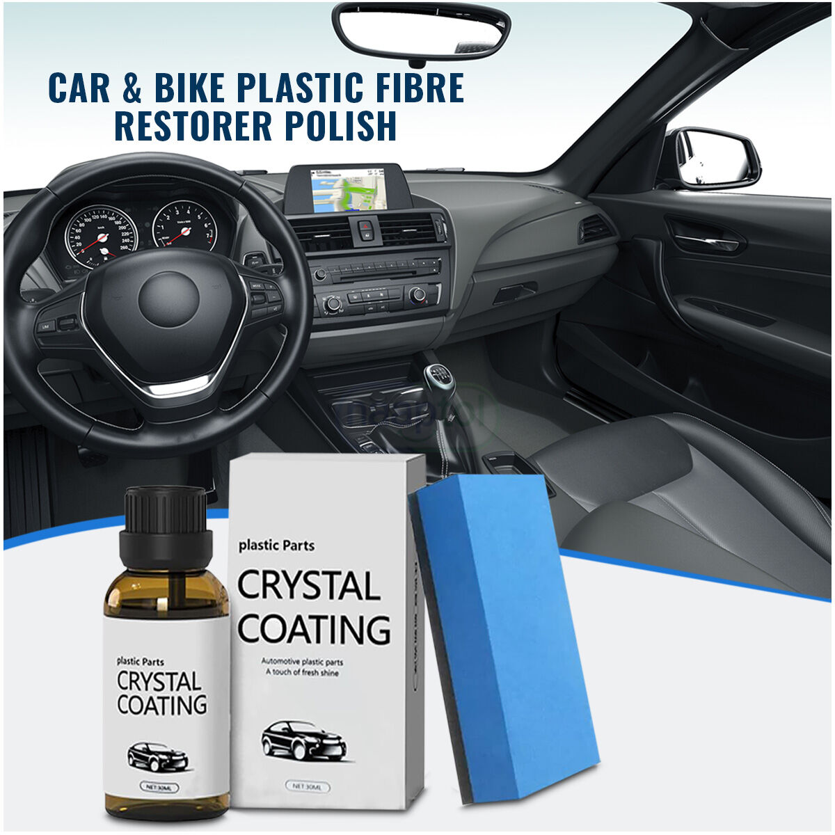 Plastic Parts Crystal Coating